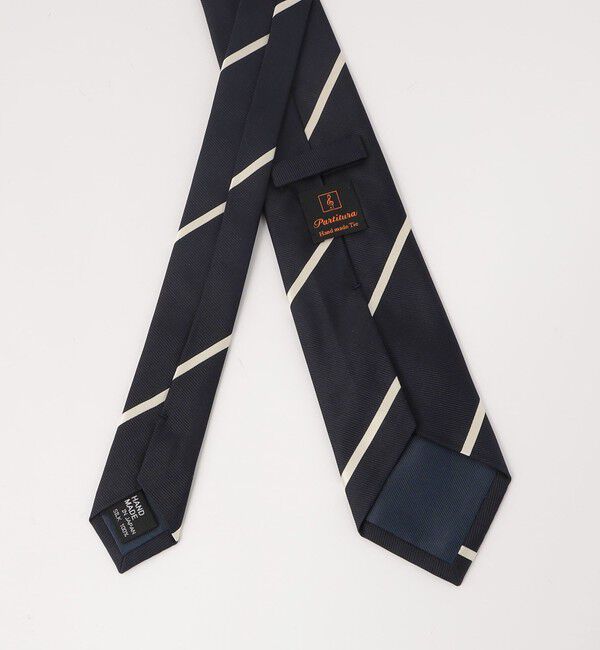UNITED ARROWS green label relaxing「＜partitura＞8.0cm ストライプ2 ネクタイ」|ネクタイ・蝶ネクタイ|