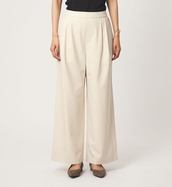 UNITED ARROWS green label relaxing「［size SHORT/TALLあり］オルマイ ツイル ワイド パンツ オフホワイト」|その他|