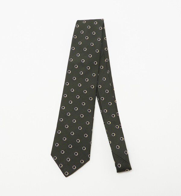 UNITED ARROWS green label relaxing「＜Alessandro Masi＞8.0cm ドット ネクタイ」|ネクタイ・蝶ネクタイ|OLIVE