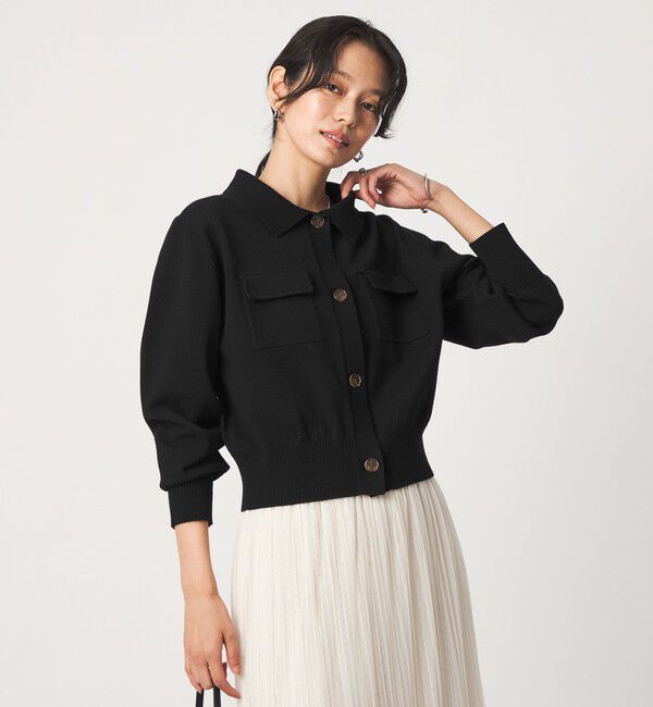 UNITED ARROWS green label relaxing「ポロニット カーディガン」|カーディガン|