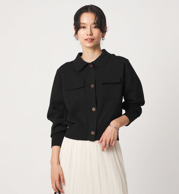 UNITED ARROWS green label relaxing「ポロニット カーディガン」|カーディガン|