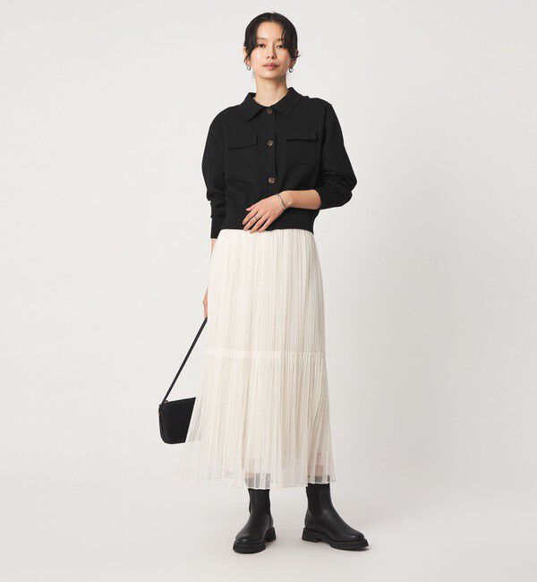 UNITED ARROWS green label relaxing「ポロニット カーディガン」|カーディガン|