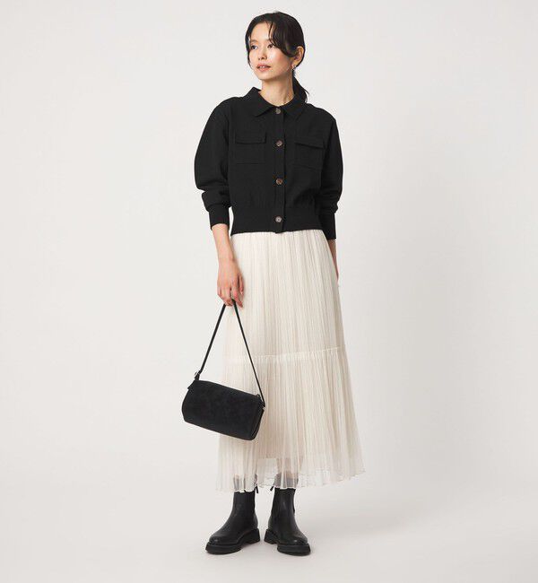 UNITED ARROWS green label relaxing「ポロニット カーディガン」|カーディガン|