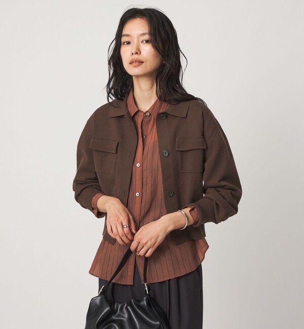 UNITED ARROWS green label relaxing「ポロニット カーディガン」|カーディガン|
