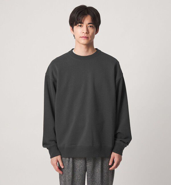 UNITED ARROWS green label relaxing「【WEB限定】＜GOAT＞ボックス クルーネック スウェット 15.5オンス」|スウェット・ジャージ|