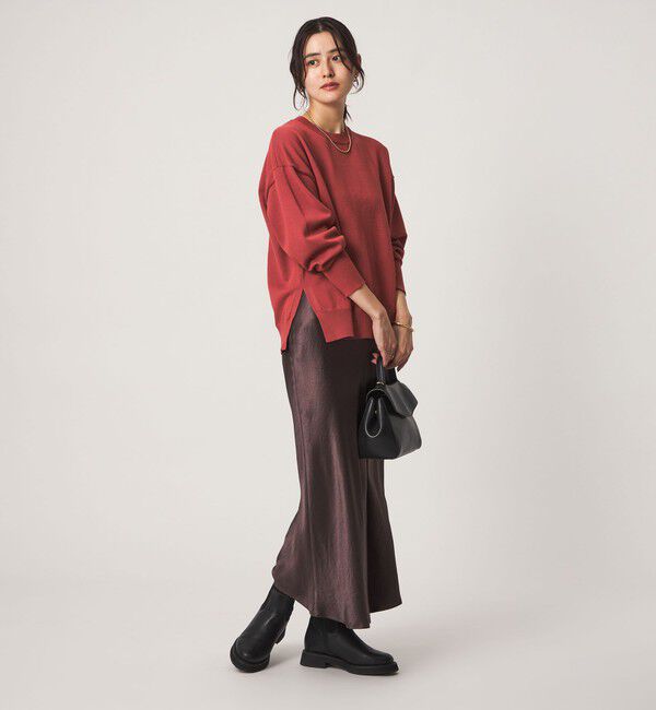 UNITED ARROWS green label relaxing「クルーネック ニット プルオーバー ウォッシャブル」|ニット・セーター|