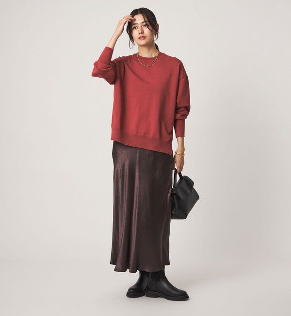 UNITED ARROWS green label relaxing「クルーネック ニット プルオーバー ウォッシャブル」|ニット・セーター|