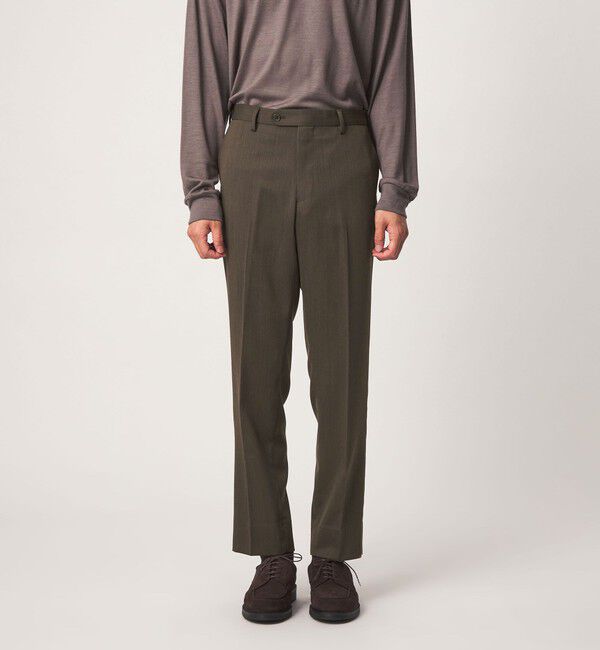 UNITED ARROWS green label relaxing「TWPU ツイル スタンダード アジャスター スラックス」|スラックス|