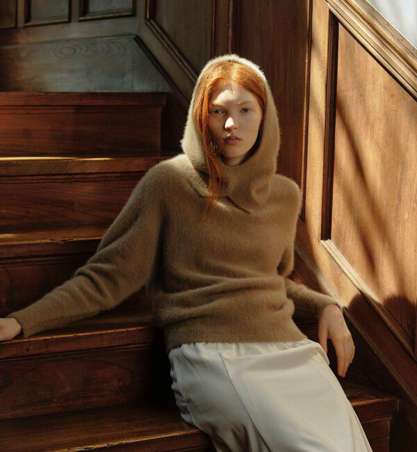 UNITED ARROWS green label relaxing「ヘアリー ニット バラクラバ」|その他|