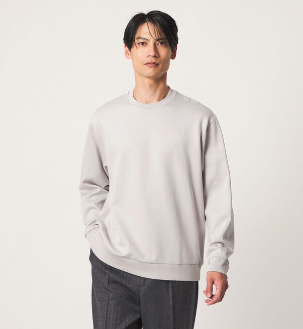 UNITED ARROWS green label relaxing「L/A ダンボール ビズ クルーネック カットソー」|Tシャツ・カットソー|LT.GRAY