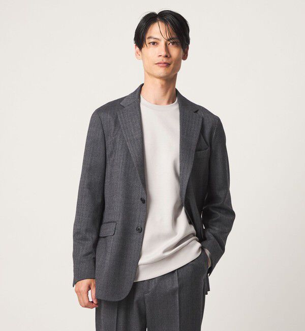UNITED ARROWS green label relaxing「L/A ダンボール ビズ クルーネック カットソー」|Tシャツ・カットソー|