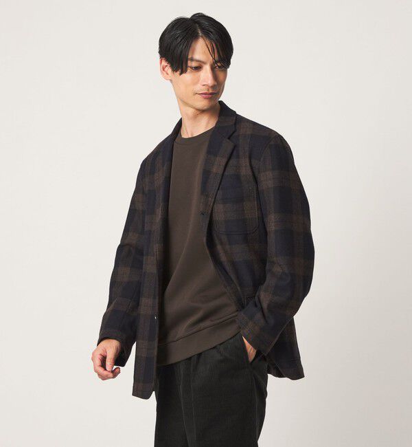 UNITED ARROWS green label relaxing「L/A ダンボール ビズ クルーネック カットソー」|Tシャツ・カットソー|