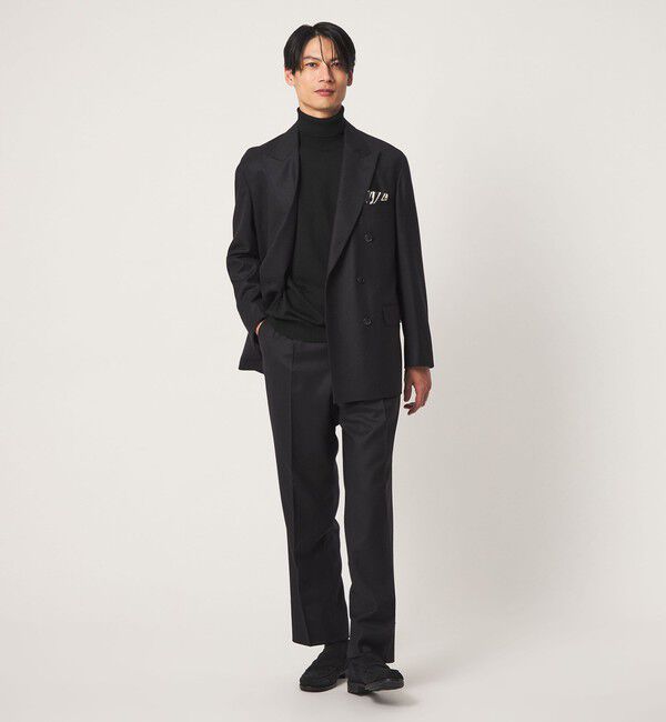 UNITED ARROWS green label relaxing「SUPER 120S ハイゲージ タートルネック ニット」|ニット・セーター|