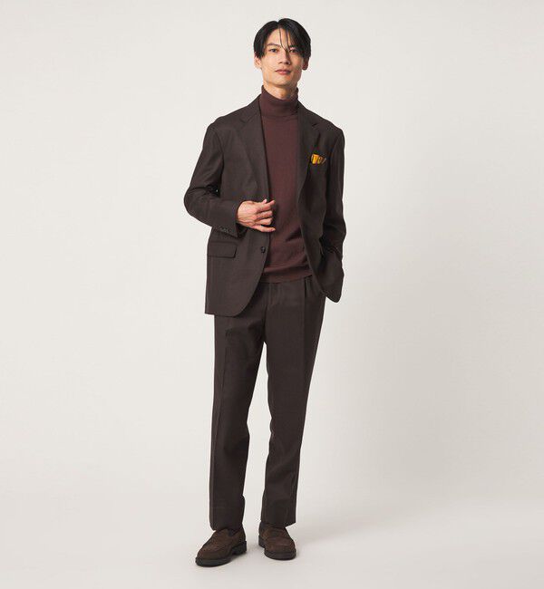 UNITED ARROWS green label relaxing「SUPER 120S ハイゲージ タートルネック ニット」|ニット・セーター|