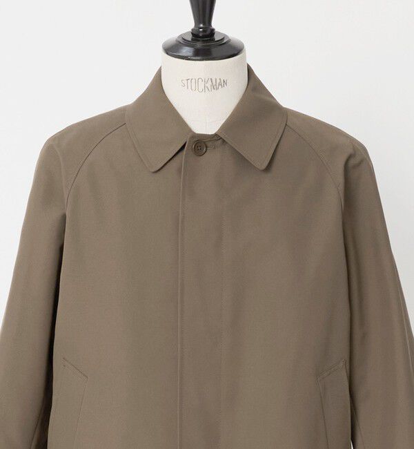 UNITED ARROWS green label relaxing「A+ ポリエステル ミノテック 2WAY バルカラー ステンカラーコート -撥水・防風・保温-」|ステンカラーコート|