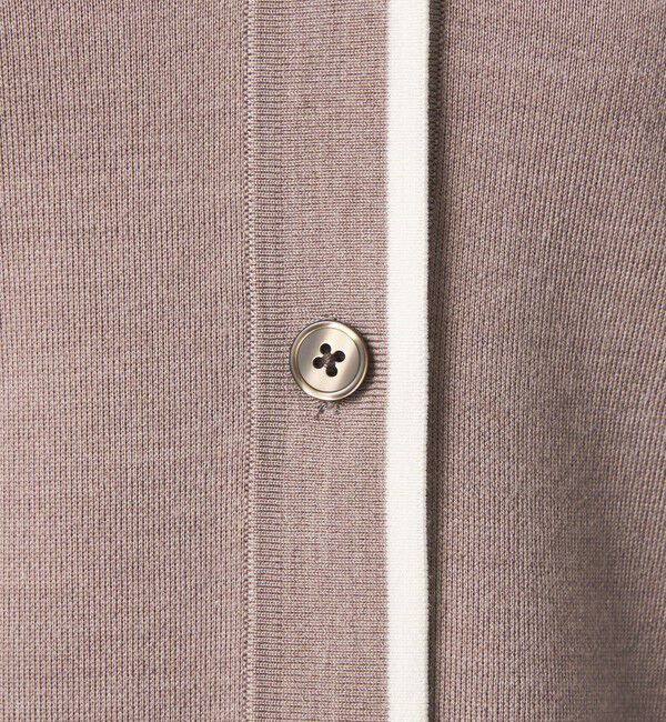 UNITED ARROWS green label relaxing「ウール スムース ワイド Vネック カーディガン ウォッシャブル」|カーディガン|