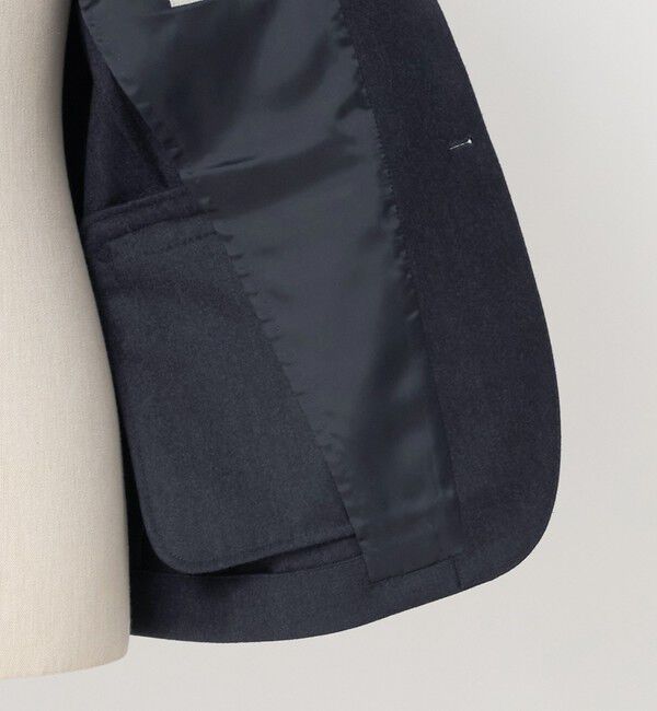 UNITED ARROWS green label relaxing「GLR CLOTH フラノ 2B R/RG セットアップジャケット」|テーラードジャケット|