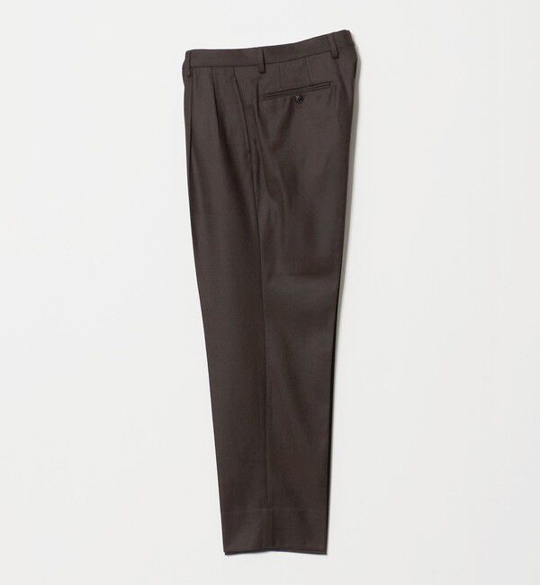 UNITED ARROWS green label relaxing「GLR CLOTH フラノ RLX/RG 2プリーツ スラックス セットアップパンツ」|スラックス|