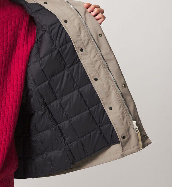 UNITED ARROWS green label relaxing「TAION 3WAY モッズ インナーダウン ブルゾン -撥水・防風-」|ダウン|