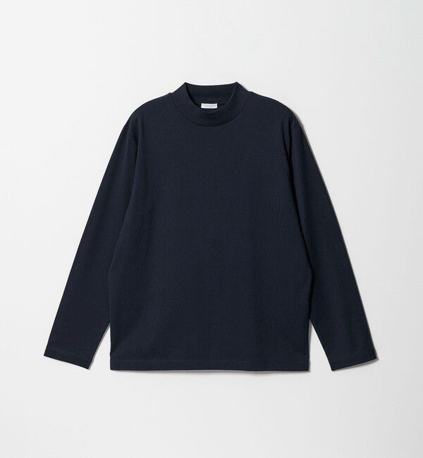 BEAUTY&YOUTH UNITED ARROWS「【WEB限定 WARDROBE SMART】クリア ガスコットン モックネック カットソー【抗菌・防臭】」|Tシャツ・カットソー|