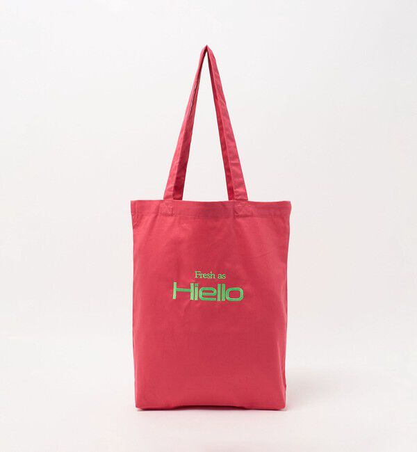 California General Store「＜HIELLO＞ロゴ トート バッグ」|トートバッグ|PINK