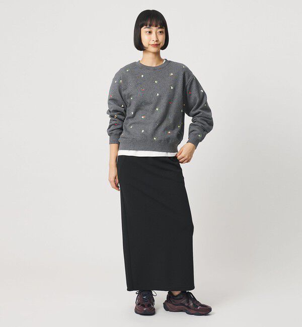 BEAUTY&YOUTH UNITED ARROWS「コットン エンブロイダリー スウェット プルオーバー」|スウェット・ジャージ|