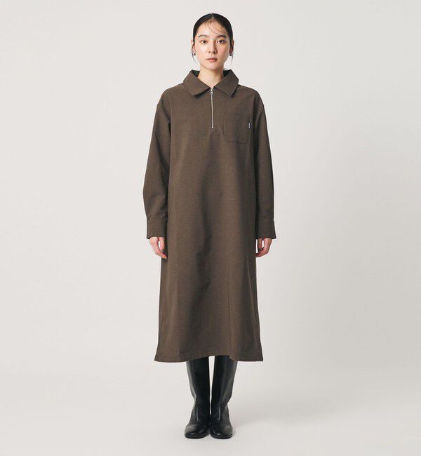 BEAUTY&YOUTH UNITED ARROWS「【WEB限定】＜THOUSAND MILE＞ハーフジップ ワンピース」|ワンピース|