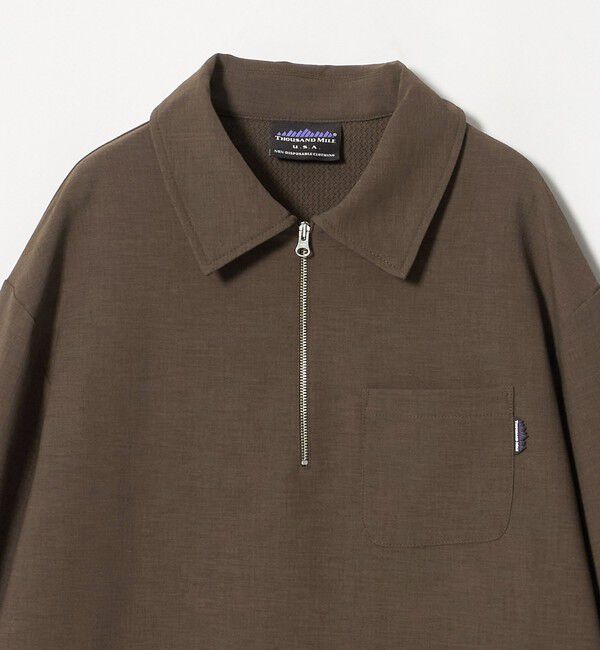 BEAUTY&YOUTH UNITED ARROWS「【WEB限定】＜THOUSAND MILE＞ハーフジップ ワンピース」|ワンピース|