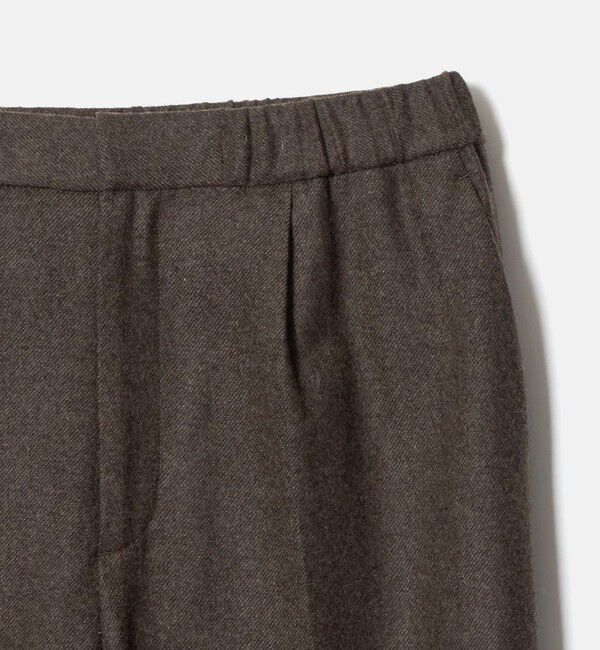 BEAUTY&YOUTH UNITED ARROWS「フラノ ワイド ストレートパンツ」|スラックス|