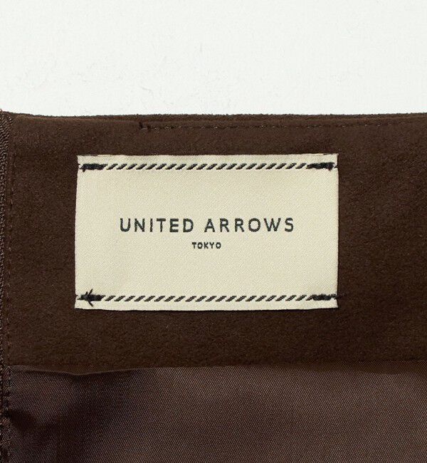 UNITED ARROWS「スエードライク タイトスカート ‐ウォッシャブル‐」|タイト|