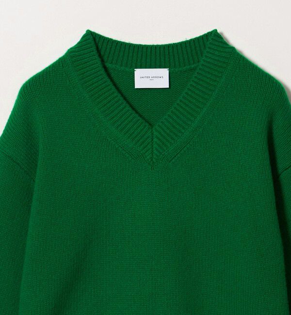 UNITED ARROWS「5G カシミヤ ウール Vネック ニット」|ニット・セーター|