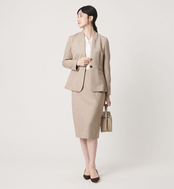 UNITED ARROWS「クラス ツイード タイトスカート」|タイト|