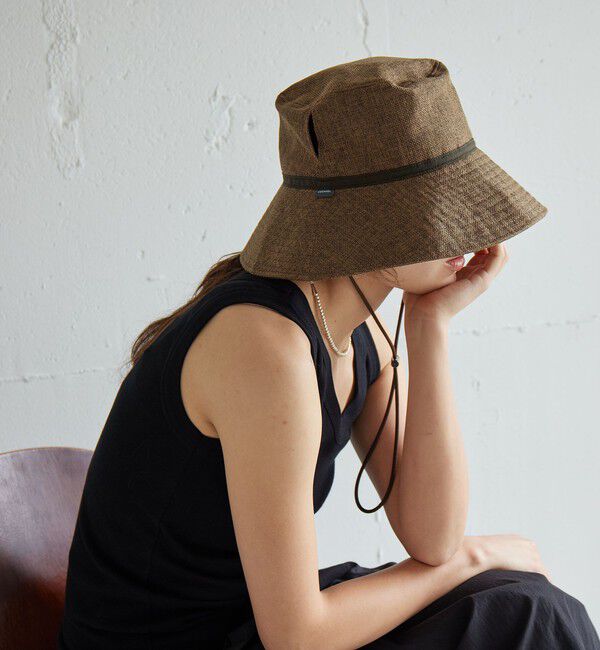 UNITED ARROWS green label relaxing「【別注】＜コカゲル＞ シートワイド ハット UVカット」|ハット|