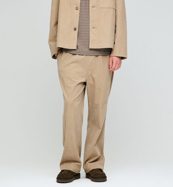 UNITED ARROWS green label relaxing「コーデュロイ PLAY-PANTS ワイド イージーパンツ W4 -ストレッチ-」|その他|BEIGE