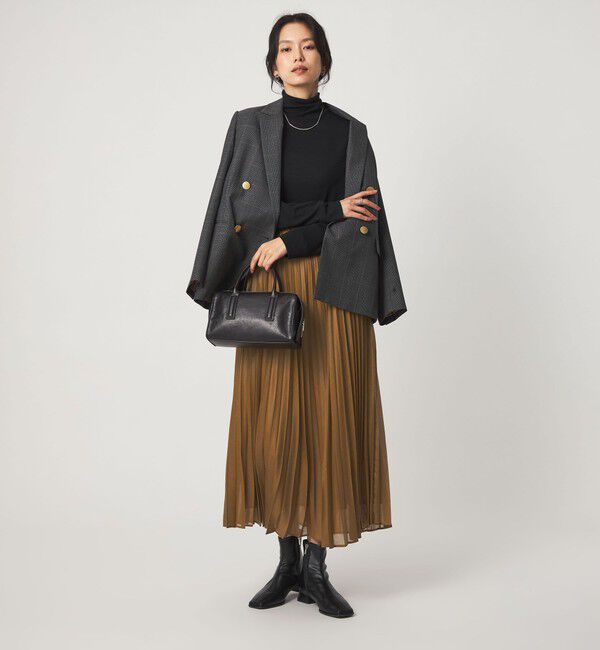 UNITED ARROWS green label relaxing「チンツ シアー プリーツ スカート」|スカート|