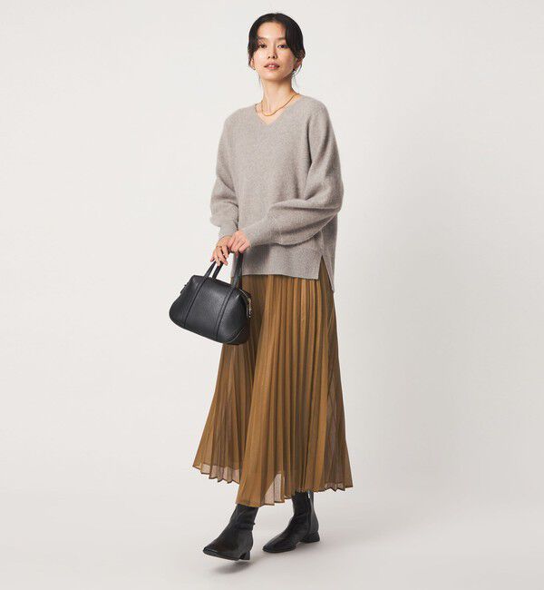 UNITED ARROWS green label relaxing「チンツ シアー プリーツ スカート」|スカート|