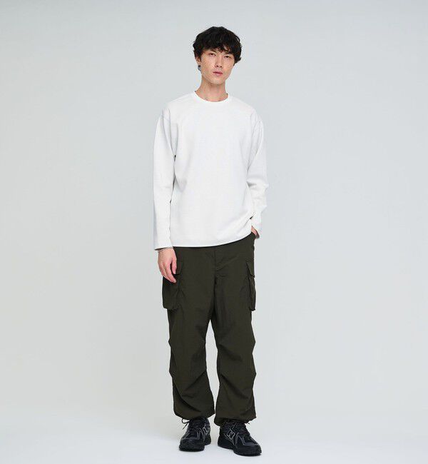 UNITED ARROWS green label relaxing「ダブルフェイス クルーネック 長袖 カットソー」|Tシャツ・カットソー|