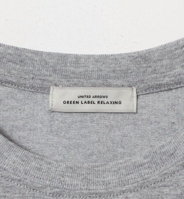 UNITED ARROWS green label relaxing「【WEB限定】＜at ease＞ソデ フリル ロングスリーブ プルオーバー カットソー」|Tシャツ・カットソー|