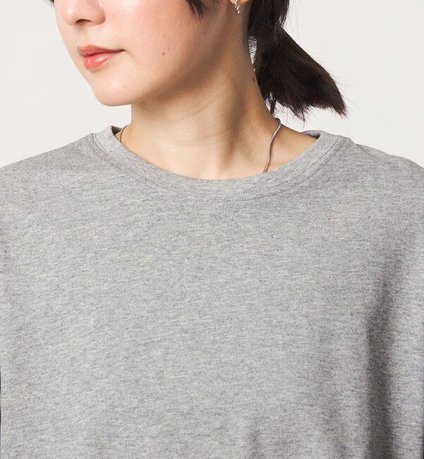 UNITED ARROWS green label relaxing「【WEB限定】＜at ease＞ソデ フリル ロングスリーブ プルオーバー カットソー」|Tシャツ・カットソー|