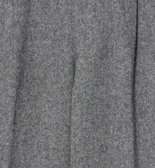 UNITED ARROWS green label relaxing「ホームスパン 2プリーツ ワイド スラックス」|スラックス|