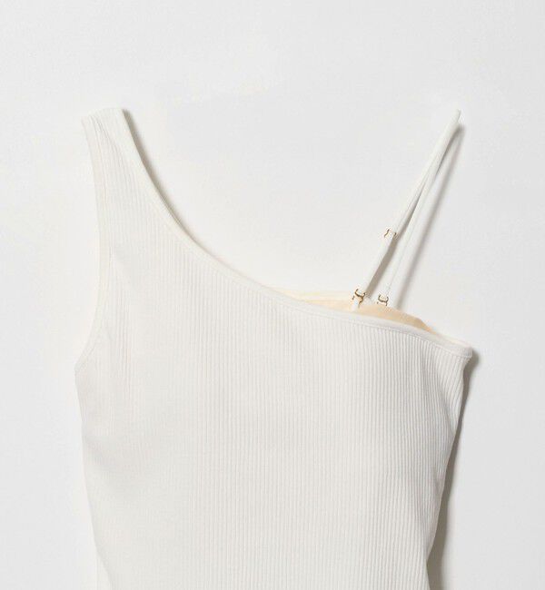 UNITED ARROWS green label relaxing「ワンショルダータンクトップ / カップインナー」|タンクトップ|