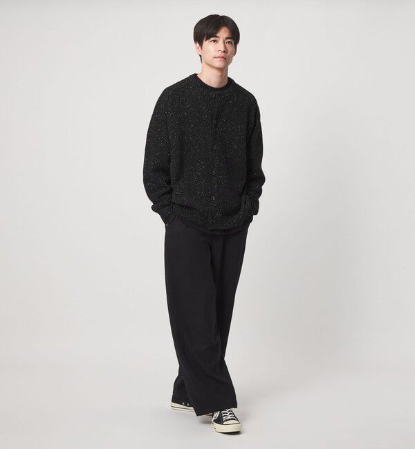 UNITED ARROWS green label relaxing「ウール ナイロン カラーネップ カーディガン」|カーディガン|