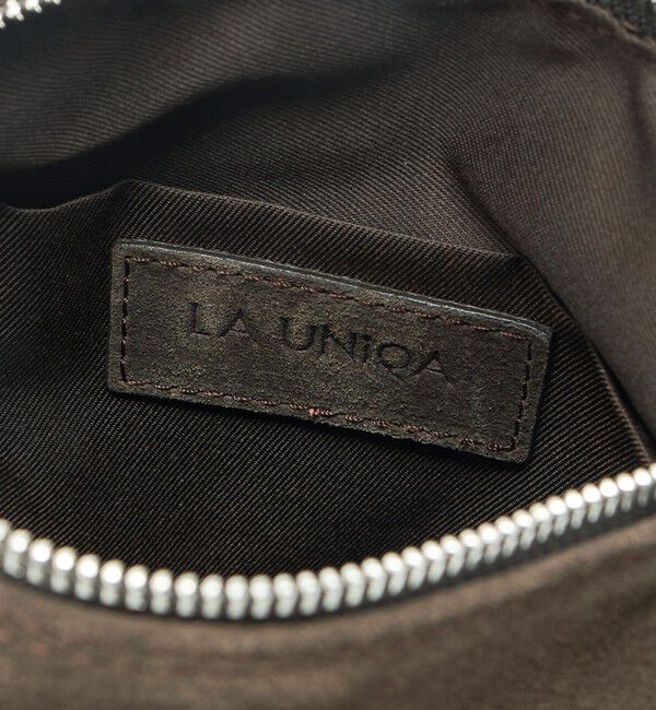 BEAUTY&YOUTH UNITED ARROWS「＜LA UNIQA＞スクエア スエード バッグ」|ショルダー・メッセンジャー|