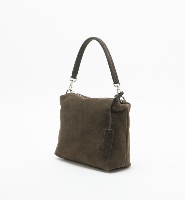 BEAUTY&YOUTH UNITED ARROWS「＜LA UNIQA＞スクエア スエード バッグ」|ショルダー・メッセンジャー|