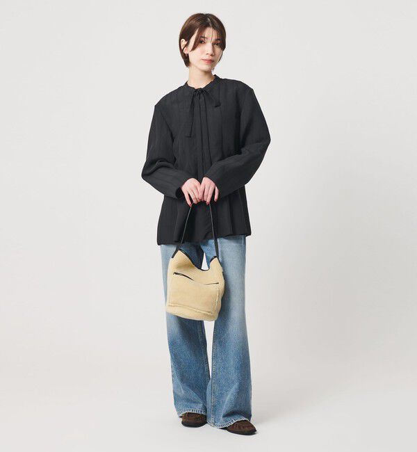 BEAUTY&YOUTH UNITED ARROWS「レーヨンポリエステル タイ タックシャツ」|シャツ・ブラウス|