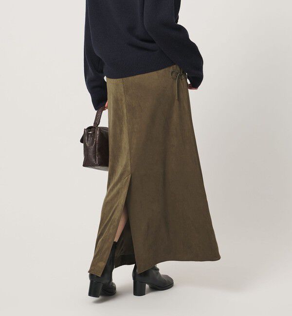 BEAUTY&YOUTH UNITED ARROWS「スエードライク サイドレースアップ マーメイドスカート」|スカート|