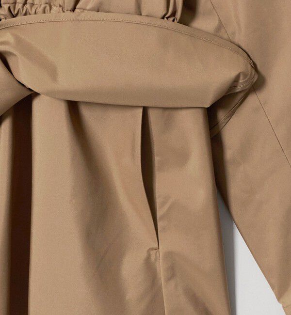 UNITED ARROWS「タフタ ペプラム フリル ブルゾン ‐はっ水‐」|ブルゾン・スタジャン|
