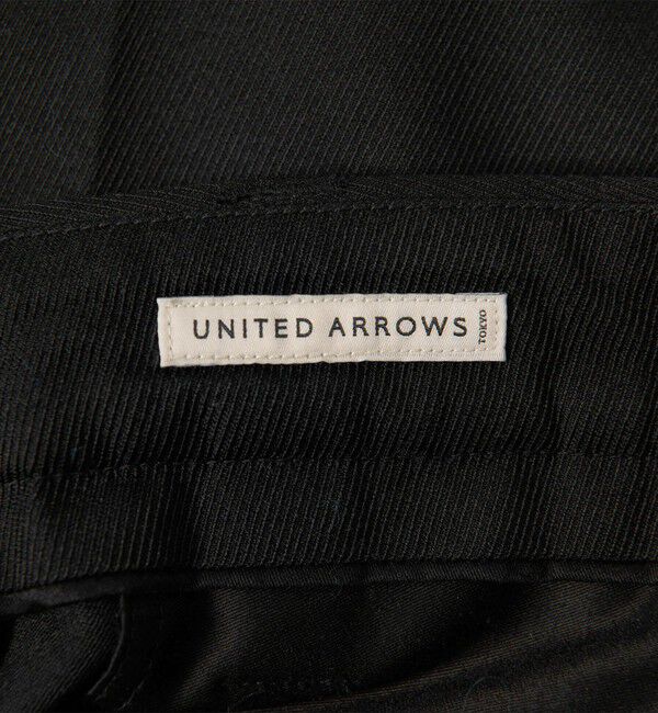 UNITED ARROWS「ウーステッドカルゼ ミリタリー トラウザーズ」|スラックス|