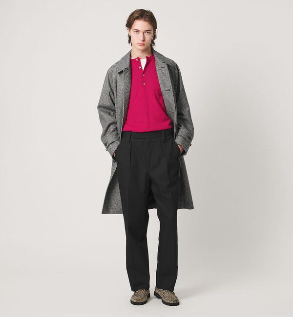 UNITED ARROWS「ウーステッドカルゼ ミリタリー トラウザーズ」|スラックス|