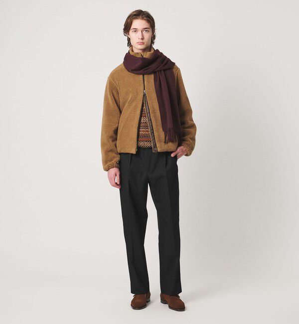 UNITED ARROWS「ウーステッドカルゼ ミリタリー トラウザーズ」|スラックス|